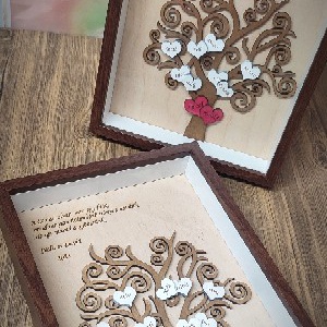 Egyedi Családfa Szülőköszöntő Képkeret � Esküvői Ajándék Örömszülőknek és Nagyszülőknek Szeretet Családfa  - esküvő - emlék & ajándék - szülőköszöntő ajándék - Meska.hu