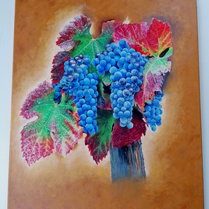 Őszi szőlőtőke - Meska.hu