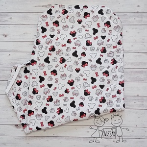 Minnie egér mintás ovis vagy kisgyermek ágynemű + ovizsák tornazsák szett + derékalj - játék & sport - ovis felszerelés - ovis szett - Meska.hu