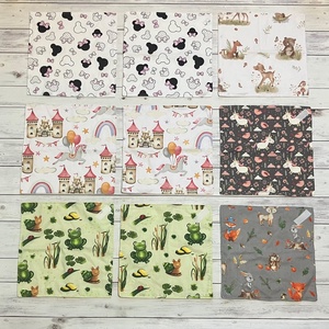 Textil szavéta / újraszalvéta, többféle minta, Táska & Tok, Uzsonna- & Ebéd tartó, Szendvics csomagoló, Varrás, MESKA