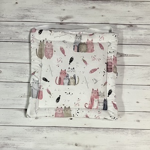 Székpárna iskolába - cica minta, Otthon & Életmód, Lakástextil, Székpárna, huzat, Varrás, MESKA