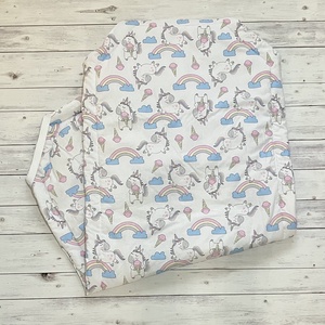 Unikornis és fagyi mintás ovis vagy kisgyermek ágynemű + ovizsák tornazsák szett + derékalj - játék & sport - ovis felszerelés - ovis szett - Meska.hu