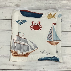 Székpárna iskolába - hajó minta, Otthon & Életmód, Lakástextil, Székpárna, huzat, Varrás, MESKA