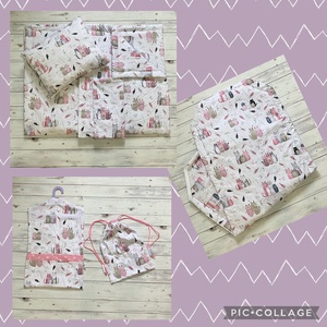 Cicás ovis vagy kisgyermek ágynemű szett + ovizsák tornazsák szett + derékalj , Játék & Sport, Ovis felszerelés, Ovis szett, Varrás, MESKA