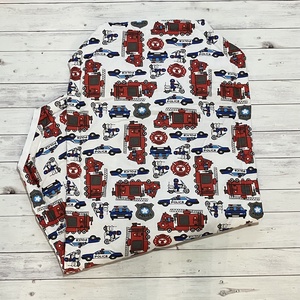 Tűzoltós rendőrös ovis vagy kisgyermek ágynemű szett + ovizsák tornazsák szett + derékalj  - játék & sport - ovis felszerelés - ovis szett - Meska.hu