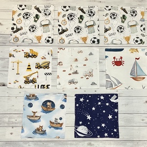 Textil szavéta / újraszalvéta, többféle minta, Táska & Tok, Uzsonna- & Ebéd tartó, Szendvics csomagoló, Varrás, MESKA