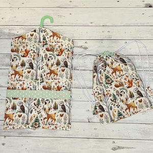 Erdei állatos ovizsák és tornazsák szett, Játék & Sport, Ovis felszerelés, Ovis szett, Varrás, MESKA