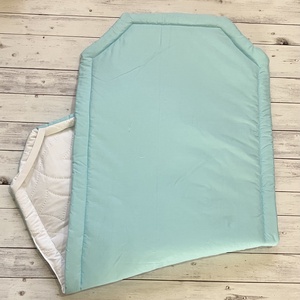 Vízhatlan ovis bélelt lepedő, derékalj, óvodai fektetőre - halvány türkiz - Meska.hu