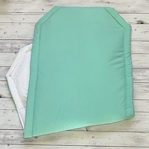 Vízhatlan ovis bélelt lepedő, derékalj, óvodai fektetőre - menta - Meska.hu