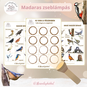 Madaras foglalkoztató csomag - játék & sport - készségfejlesztő és logikai játék - logikai játékok - Meska.hu