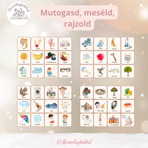 Activity jellegű mutogatós, mesélős, rajzolós - játék & sport - készségfejlesztő és logikai játék - logikai játékok - Meska.hu