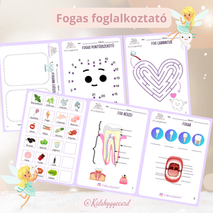 Fogas foglalkoztató - játék & sport - készségfejlesztő és logikai játék - logikai játékok - Meska.hu