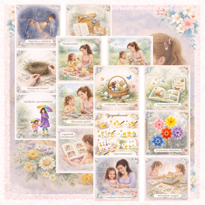 Tavaszi élmény kártyák bakancs lista programok - játék & sport - készségfejlesztő és logikai játék - logikai játékok - Meska.hu