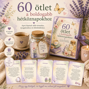 60 boldogság kártya, Játék & Sport, Motivációs jutalomtábla, Papírművészet, Scrapbook, MESKA