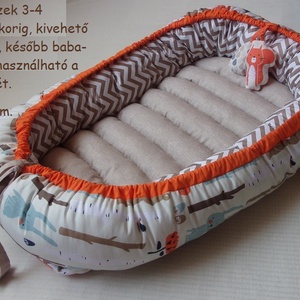 babafészek, babynest, kiságy-öltöztető-pelenkázó -  - Meska.hu