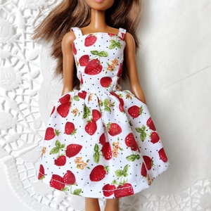 Barbie babaruha epermintás - Meska.hu