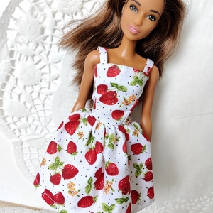 Barbie babaruha epermintás - játék & sport - baba & babaház - babaruha, babakellék - Meska.hu