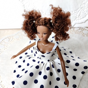 Barbie babaruha Rockabilly - játék & sport - baba & babaház - babaruha, babakellék - Meska.hu