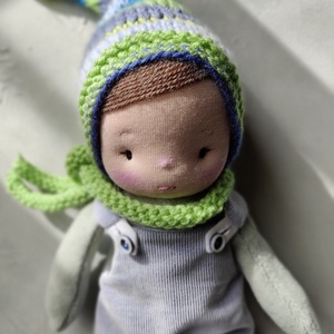 Waldorf manó, rongybaba, waldorf baba - játék & sport - baba & babaház - öltöztethető baba - Meska.hu
