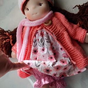 Waldorf baba, öltöztethető rongy baba - játék & sport - baba & babaház - öltöztethető baba - Meska.hu