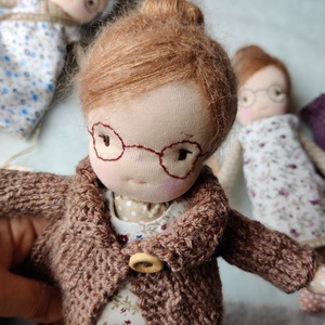 Waldorf nagymama baba, nagyika, nagyi - játék & sport - baba & babaház - játékbaba, babakellék - Meska.hu