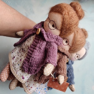 Nagymama rongybaba, waldorf baba, nagyika baba - játék & sport - baba & babaház - játékbaba, babakellék - Meska.hu