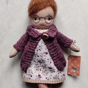 Nagymama rongybaba, waldorf baba, nagyika baba - játék & sport - baba & babaház - játékbaba, babakellék - Meska.hu