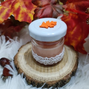 Sütőtökös pite illatgyertya 40 ml - Meska.hu