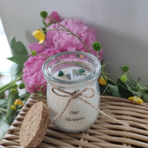 ,, Édes nyugalom  illatgyergya - otthon & életmód - gyertya, illat, aroma - gyertya - Meska.hu