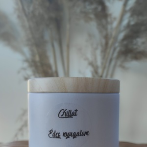 Édes nyugalom illatgyergya , Otthon & Életmód, Gyertya, illat, aroma, Gyertya, Gyertya-, mécseskészítés, MESKA