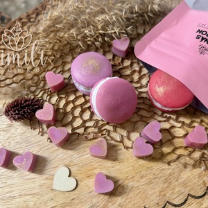 Málnás macaron illatviasz - otthon & életmód - gyertya, illat, aroma - illatviasz - Meska.hu