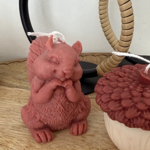 Mókus gyertya� - otthon & életmód - gyertya, illat, aroma - gyertya - Meska.hu