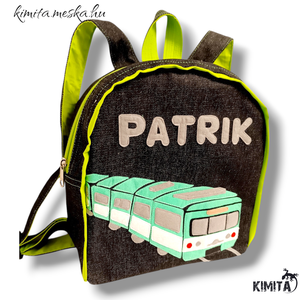 HÉV Hátizsák - táska & tok - hátizsák - kishátizsák - Meska.hu