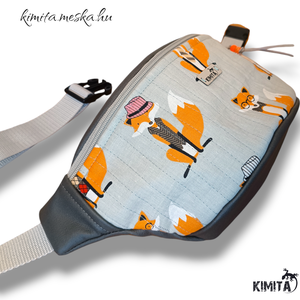 Róka mintás övtáska - táska & tok - övtáska - Meska.hu