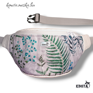 Páfrány mintás övtáska - táska & tok - övtáska - Meska.hu