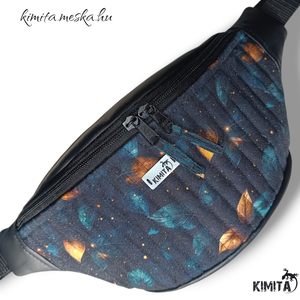 Levél mintás övtáska - táska & tok - övtáska - Meska.hu