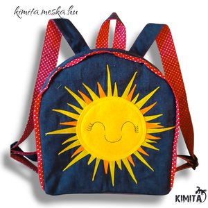 Napocskás hátizsák - játék & sport - ovis felszerelés - ovis hátizsák - Meska.hu