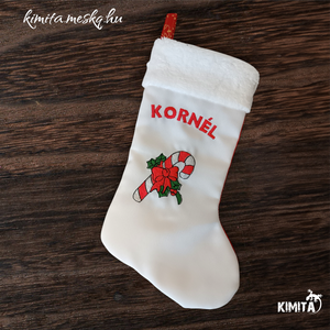 Mikulás zokni, Karácsony, Mikulás, Mikulás csizma és zokni, Varrás, MESKA