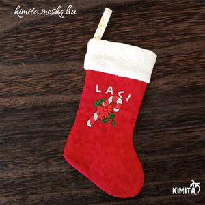 Mikulás zokni - Meska.hu