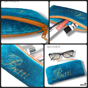 Neszeszer, szemüvegtok, smikes tároló - táska & tok - neszesszer - Meska.hu