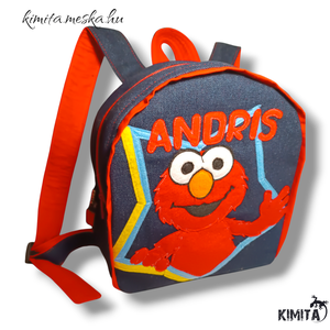 Elmo Hátizsák - táska & tok - hátizsák - kishátizsák - Meska.hu