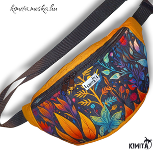 Levél mintás övtáska - táska & tok - övtáska - Meska.hu