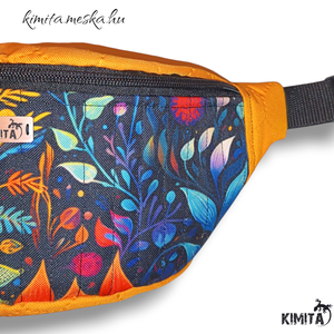 Levél mintás övtáska - Meska.hu