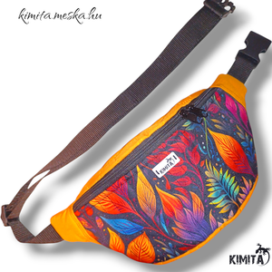 Levél mintás övtáska - Meska.hu