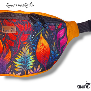 Levél mintás övtáska - táska & tok - övtáska - Meska.hu