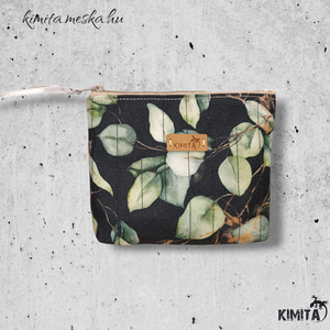 Kis méretű neszesszer - levelek, Táska & Tok, Neszesszer, Varrás, MESKA