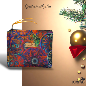 Kis méretű neszesszer - mandala - táska & tok - neszesszer - Meska.hu
