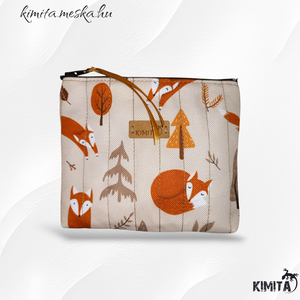 Kis méretű neszesszer - róka - táska & tok - neszesszer - Meska.hu