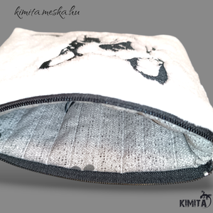 Kis méretű neszesszer - Boston terrier - táska & tok - neszesszer - Meska.hu