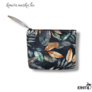 Kis méretű neszesszer - levelek, Táska & Tok, Neszesszer, Varrás, MESKA